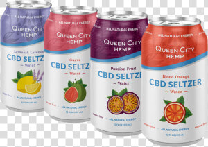 Cbd Seltzer   Queen City Hemp Seltzer Water  HD Png Download