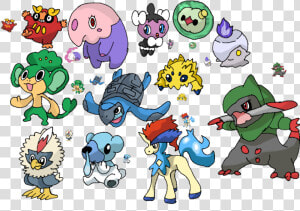 Pokemon 5th Generation  HD Png Download