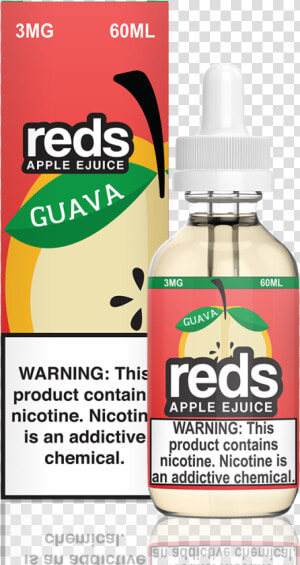 Reds Apple E Juice 60ml Class Lazyload Lazyload Fade   Reds Apple Ejuice Guava  HD Png Download