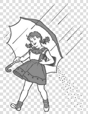 Morton Salt Girl Png   1960s Morton Salt Girl  Transparent Png