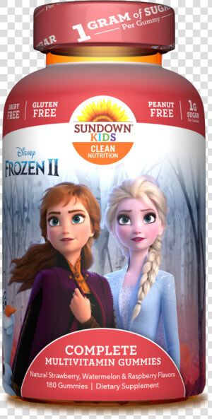 Frozen Complete Multivitamin   アナ と 雪 の 女王  HD Png Download