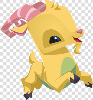 Animal Jam Goat Animal   Png Download   Animal Jam Animal Yellow  Transparent Png