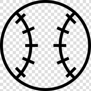 Baseball Ball   Baseball Icon  HD Png Download