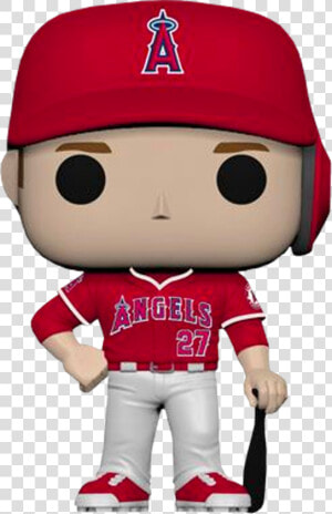 Mike Trout L   Funko Pop Baseball  HD Png Download