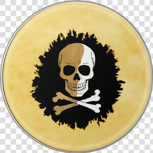 Ull  amp  Crossbones Pirate Map Bass Drum Head Decal   Secret De Pepsi  HD Png Download