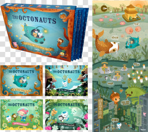 The Octonauts Underwater Adventures Box Set   Octonauts Underwater Adventures Box Set  HD Png Download