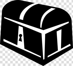 Treasure Chest Vector Png   Black Treasure Chest Vector Png  Transparent Png