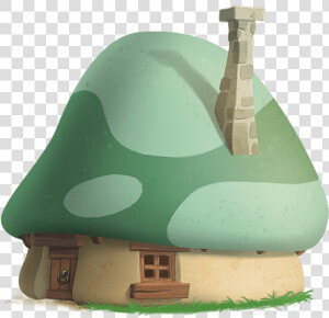 Transparent Smurf Clipart   Smurf House The Lost Village  HD Png Download