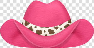 Cowboy And Cowgirl Png   Pink Cowgirl Hat Clipart  Transparent Png