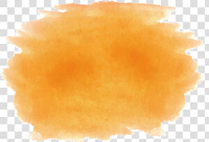 Transparent Watercolor Brush Strokes Png   Orange Watercolor Background Free  Png Download