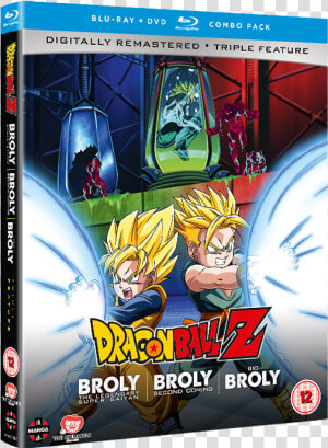 Dragon Ball Z Movie Collection Five   Dragon Ball Super Broly 2018 Bluray  HD Png Download