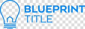 Blueprint Title  HD Png Download