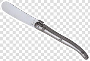 Laguiole Spreader Knife  Stainless Steel   Laguiole Spreaders  HD Png Download