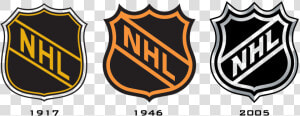 Nhl Logo Timeline Png   Nhl Logo Through The Years  Transparent Png