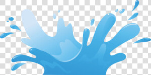 Drop Illustration Water Splash Drops Cartoon Clipart   Cartoon Transparent Water Splash Png  Png Download