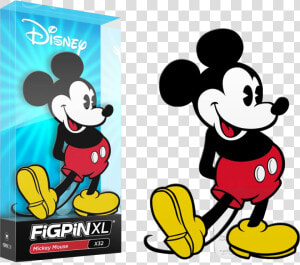 Mickey Mouse Figpin Xl Enamel Pin   Mickey Mouse Classic Pose  HD Png Download