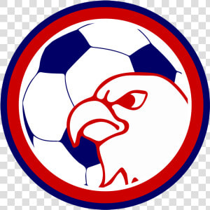 Falcon With Soccer Ball Clipart   Png Download   Austintown Fitch Soccer Falcons  Transparent Png