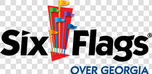 Georgia Flag Clipart Svg   Six Flags St Louis Logo  HD Png Download