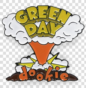 Green Day Dookie Logo Clipart   Png Download   Green Day Enamel Pin  Transparent Png