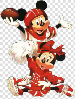 Mickey Mouse Football Png   Mickey Mouse Minnie Mouse Football  Transparent Png