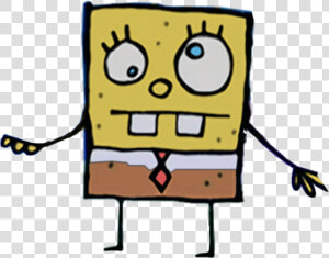  freetoedit  spongebob Doodlebob But Colored  HD Png Download