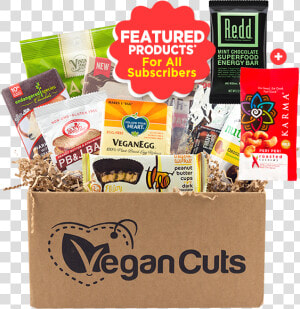 Vegan Cuts Snack Box Cruelty Free Beauty And Makeup   Greatist Goods Sample Box  HD Png Download