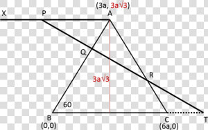 Transparent Equilateral Triangle Png   Give Me The Points Of A Equilateral Triangle  Png Download