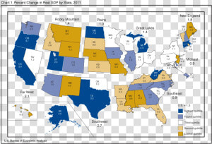 Real Gdp By State  HD Png Download