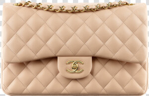 Chanel   Chanel Classic Flap Bag Nude  HD Png Download