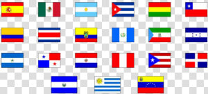 Thumb Image   Spanish Countries Flag Clipart  HD Png Download