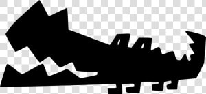 Snout silhouette angle   Alligator Silhouette Png Free  Transparent Png