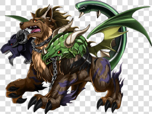 Unit Ills Full Chimera   Brave Frontier Custom Unit  HD Png Download