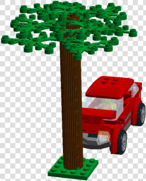 Tree Car Crash Clipart   Construction Set Toy  HD Png Download