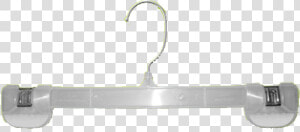 Clear Plastic Skirt  amp  Pant Hanger With Pinch Grips   Plastic Hangers Png Transparent  Png Download