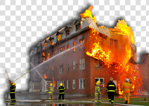 Building On Fire Png   Cartoon Building On Fire  Transparent Png