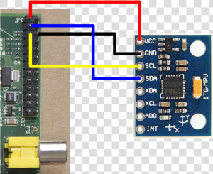 Connect Mpu6050 To Raspberry Pi  HD Png Download