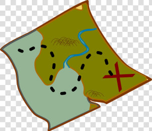 Mapa  Tesoro  Pirata  X Marca El Lugar  Búsqueda   Treasure Map Clip Art  HD Png Download