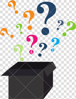 Question Mark On Box   Box With Question Mark Png  Transparent Png