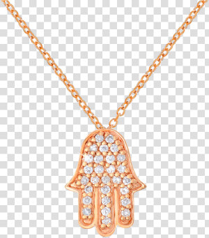 Hamsa1 p   Necklace Ashes Rose Gold Urn  HD Png Download