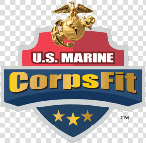 Marine Corps Fitness Challenge Logo   Marine Corps Emblem  HD Png Download