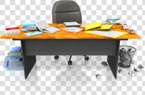 Messy Office Desk Png  amp  Free Messy Office Desk Transparent   Messy Desk Png  Png Download