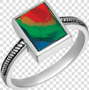 Johanna Sterling Silver Scrollwork Ring By Korite Ammolite   Pre engagement Ring  HD Png Download