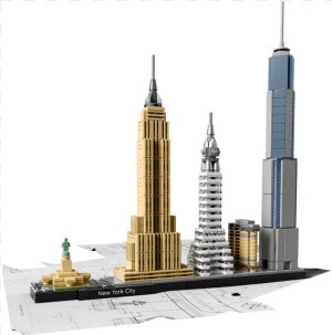 Lego Architecture Empire State Building 21046  HD Png Download