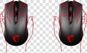 Pad   Msi Clutch Gm40 Gaming Mouse Black  HD Png Download