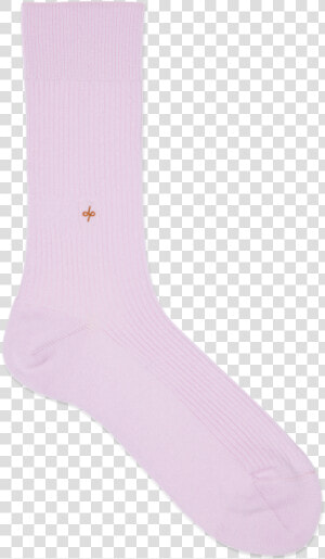 Dueple S Rose Milk Colored Left Sock   Sock  HD Png Download