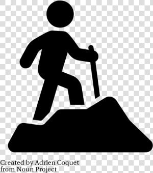 Hiking Icon   People Hiking Icon Png  Transparent Png