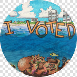 And The I Voted   Voted Sticker India  HD Png Download