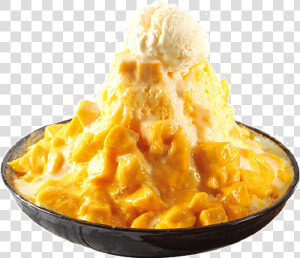 Mango Milk Shaved Ice shaved Ice   Mango Shaved Ice Png  Transparent Png