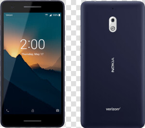 Nokia 2v Front And Back   Nokia 2 Verizon  HD Png Download