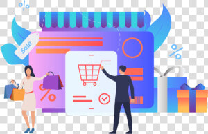 Ecommerce Website Designer   Web Design Illustration Png  Transparent Png